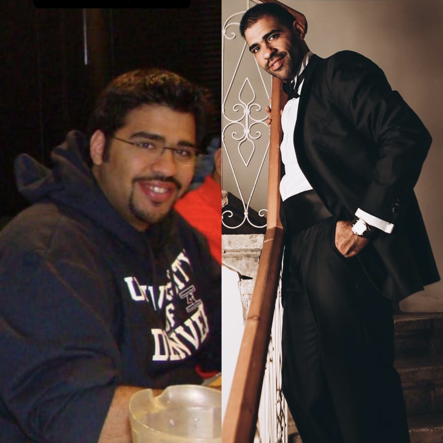 Nebo's own before and after transformation